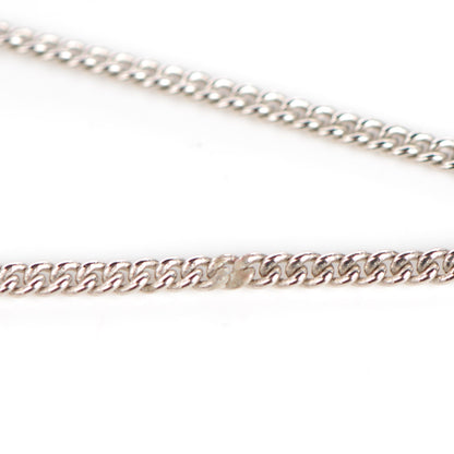 Chanel Cambon Pendant Necklace Silver 4 of 5