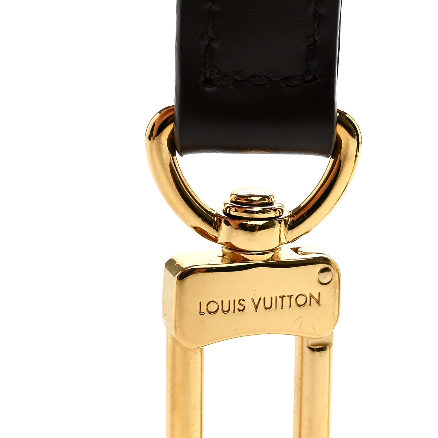 Louis Vuitton Calfskin 16mm Adjustable Shoulder Strap Ebene 3 of 5