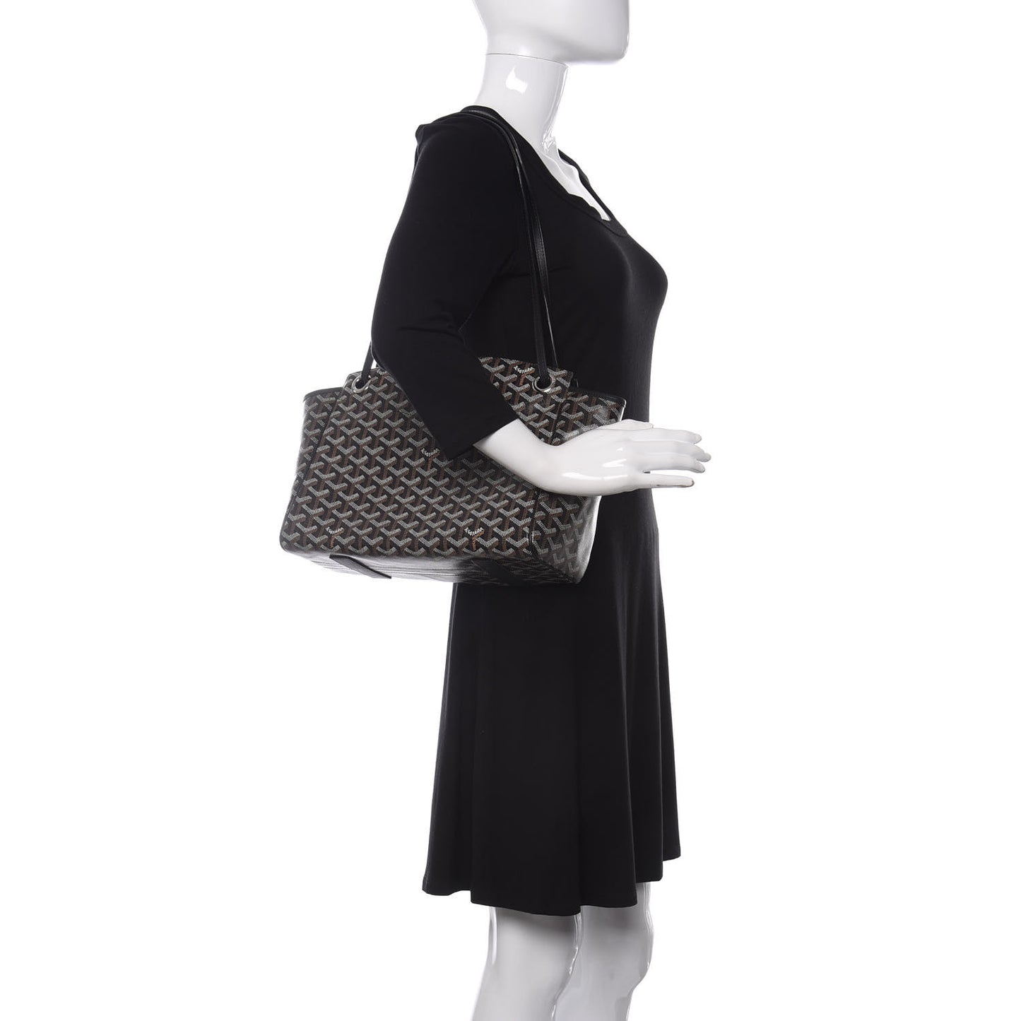 Goyardine Rouette PM Black