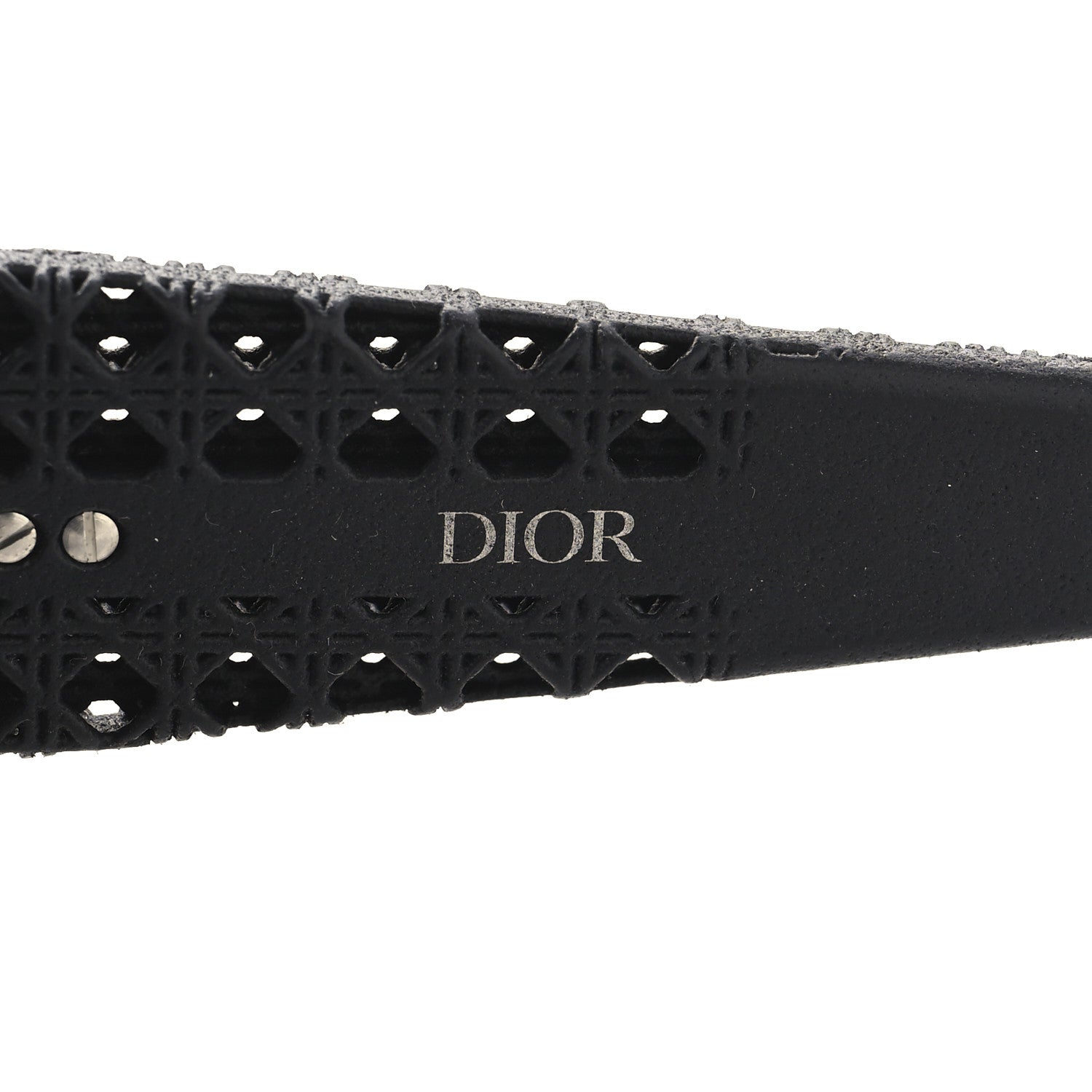 Christian Dior Acetate Nylon Cannage Mask Dior3D M1U Sunglasses Black 5 of 8