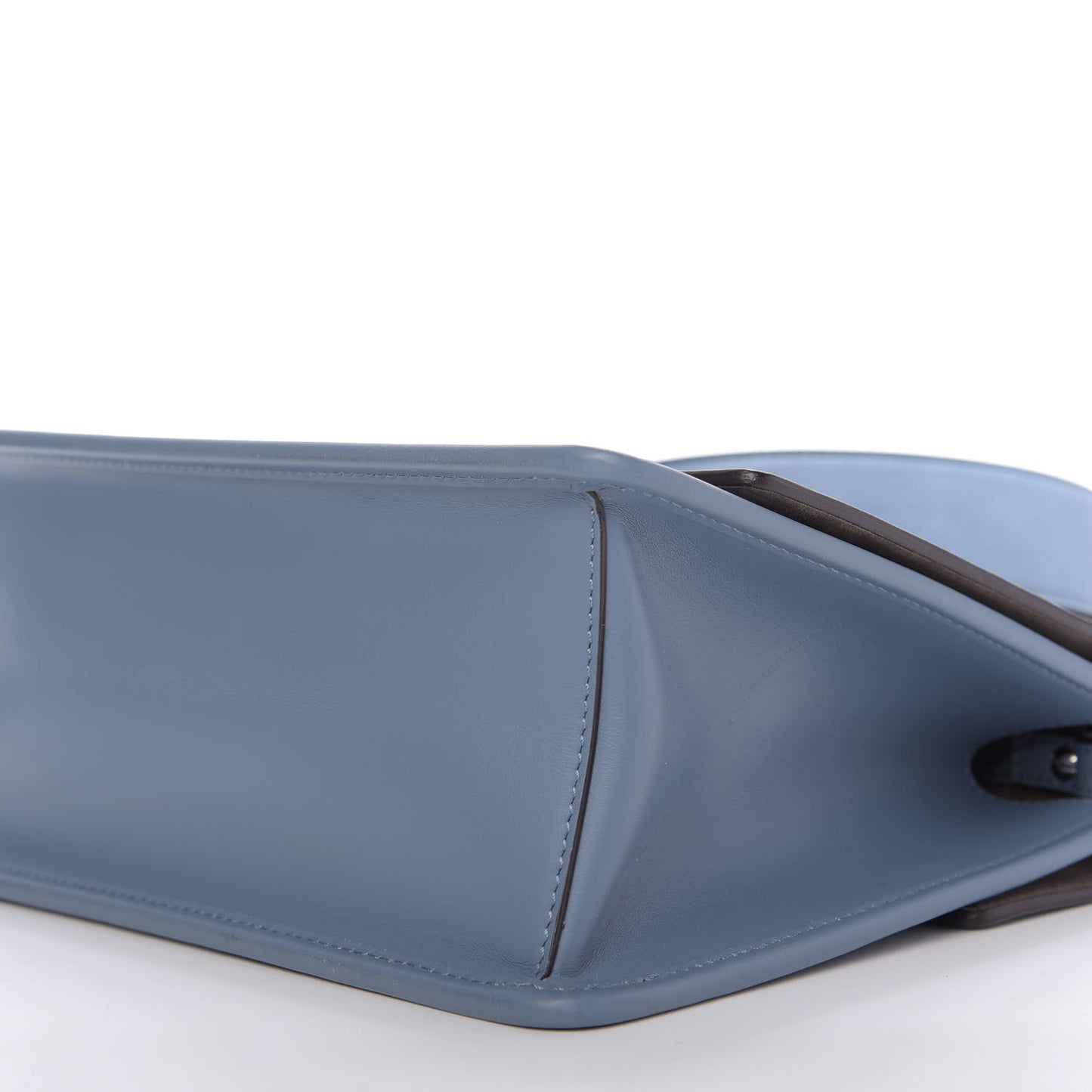Vitello Century Opaco F is Fendi Kan I Shoulder Bag Ceruleo
