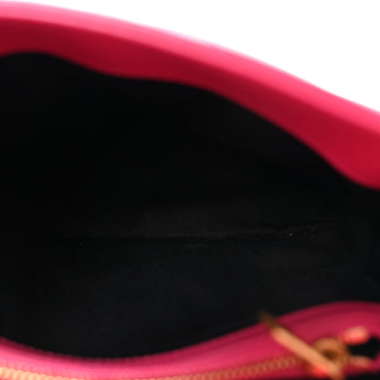 Saint Laurent Calfskin Y Quilted Monogram Small Loulou Chain Satchel Fresh Fuchsia 5 of 9