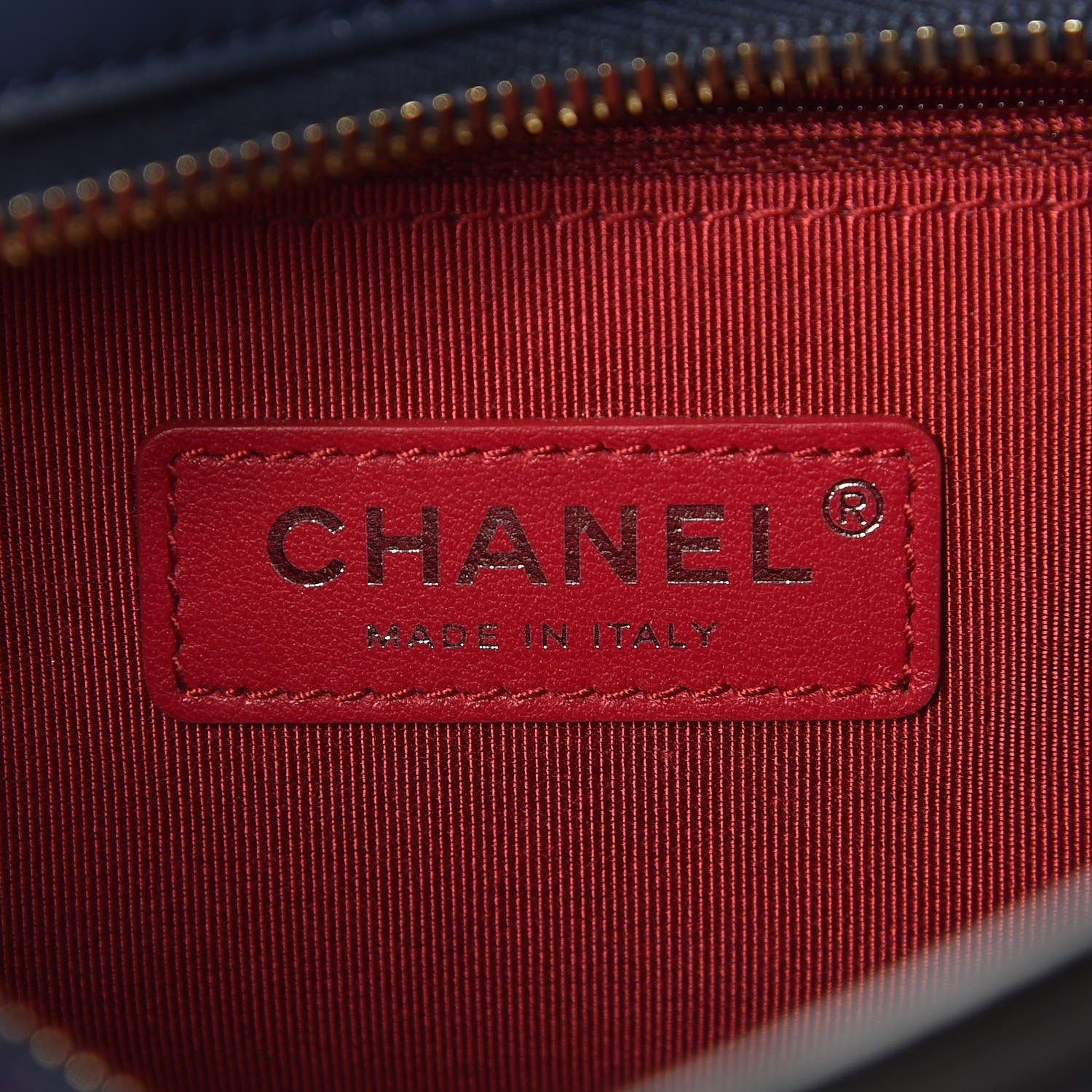 Chanel Aged Calfskin Quilted Small Gabrielle Hobo Navy Black 8 of 9