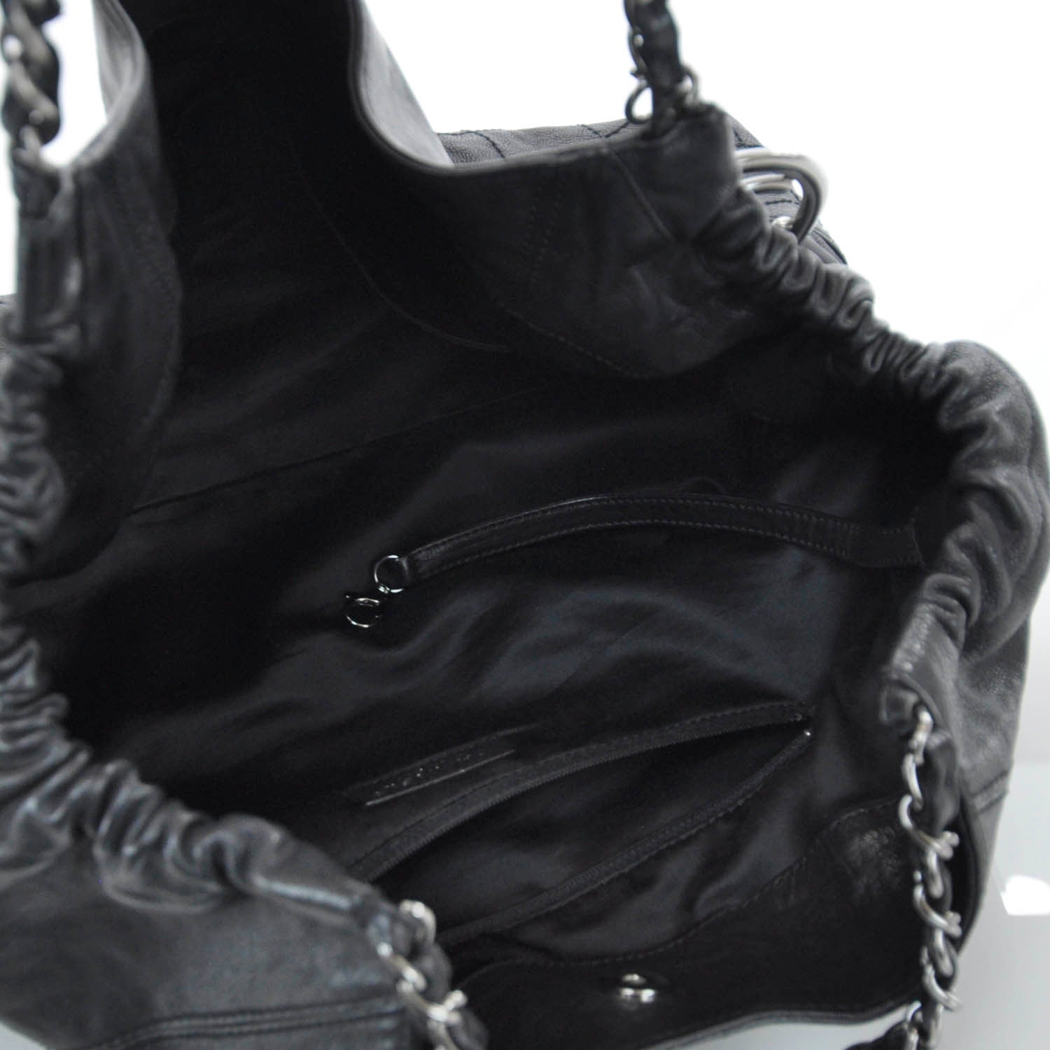 Chanel Calfskin Baby Coco Cabas Black 7 of 10
