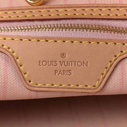 Louis Vuitton Damier Azur Delightful PM Rose Ballerine 5 of 9