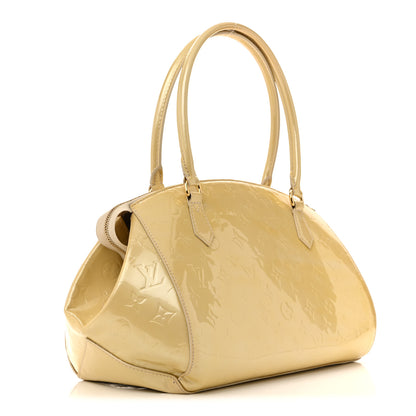 Louis Vuitton Vernis Sherwood GM Blanc Corail 3 of 16