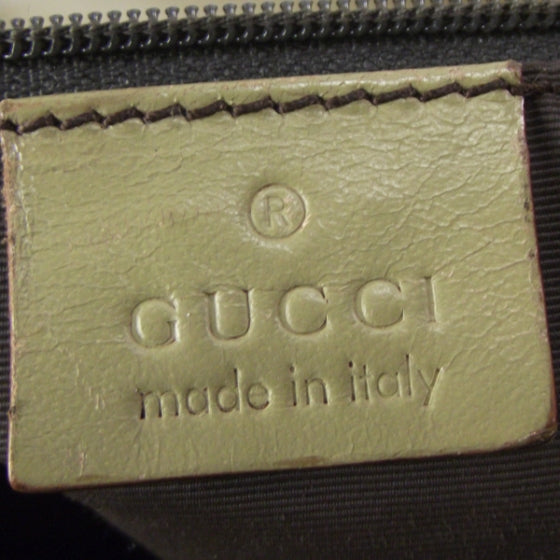 Gucci Monogram Web Bucket Tote Brown 9 of 11