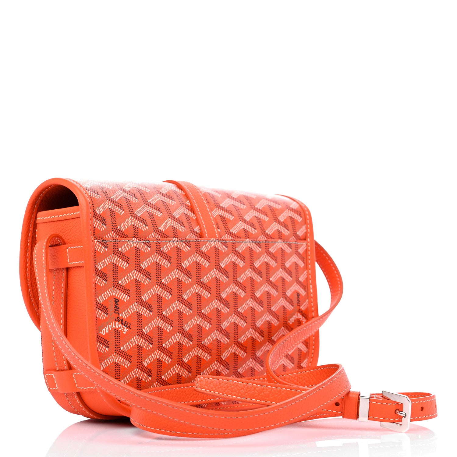 Goyard Goyardine Belvedere II PM Messenger Bag Orange 3 of 9