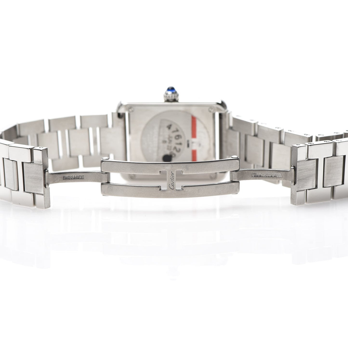 Stainless Steel 24mm Tank Solo Quartz Watch