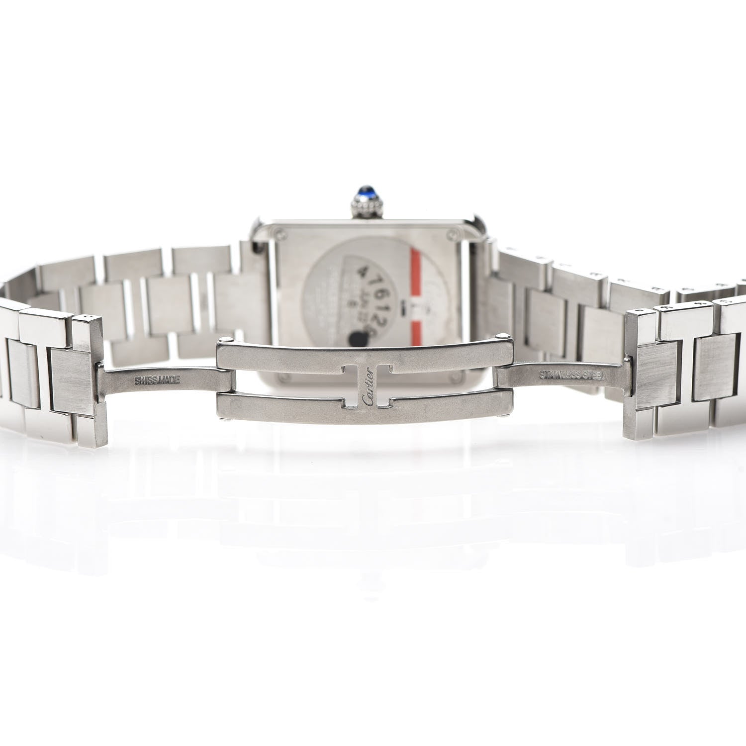 Cartier Stainless Steel 24mm Tank Solo Quartz Watch 6 of 8