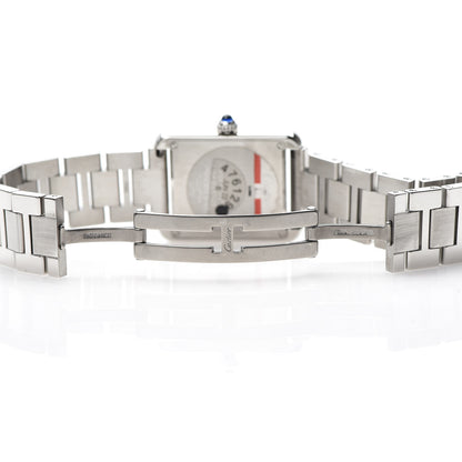 Cartier Stainless Steel 24mm Tank Solo Quartz Watch 6 of 8