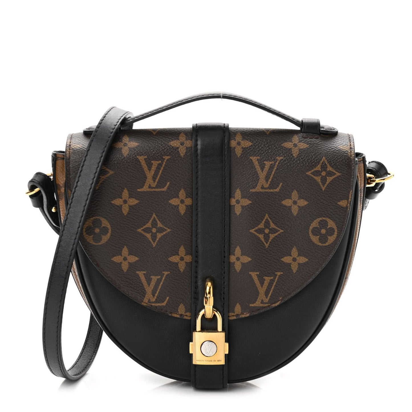 Reverse Monogram Chantilly Lock Black