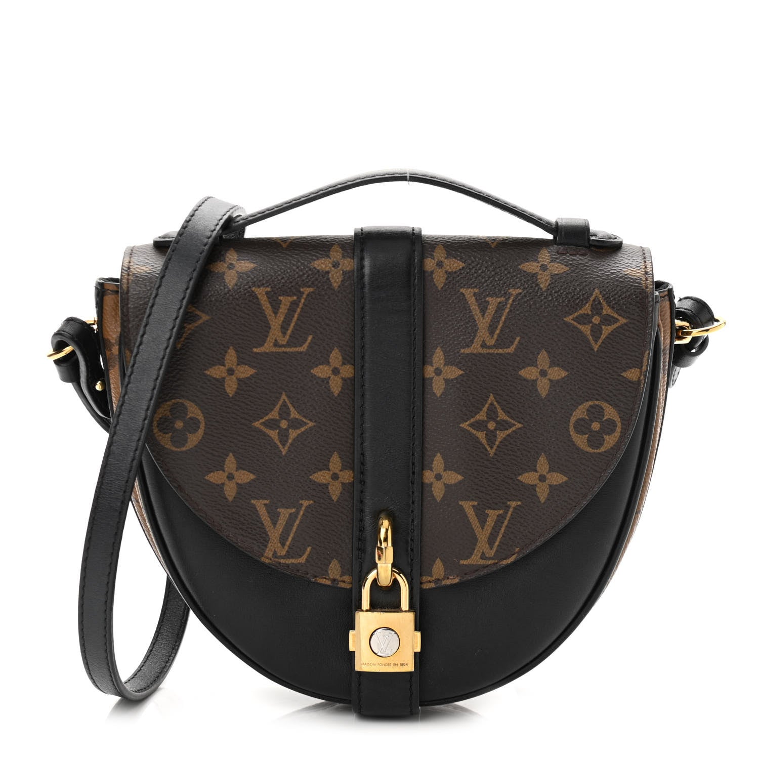 Louis Vuitton Reverse Monogram Chantilly Lock Black 1 of 12