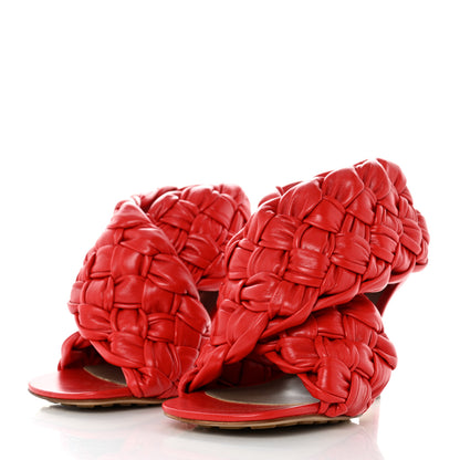 Bottega Veneta Shiny Nappa Intrecciato The Board Sandals 36 Nail Polish 3 of 7