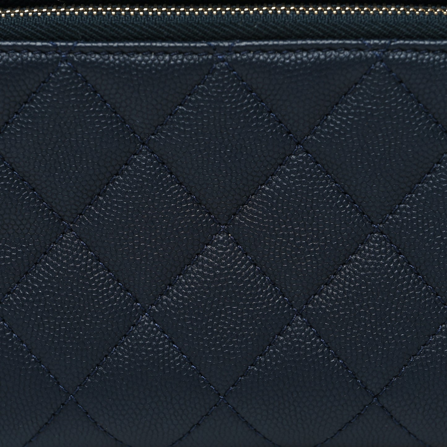 Caviar Quilted Business Affinity Waist Belt Bag Navy