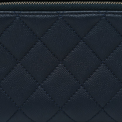 Chanel Caviar Quilted Business Affinity Waist Belt Bag Navy 9 of 11