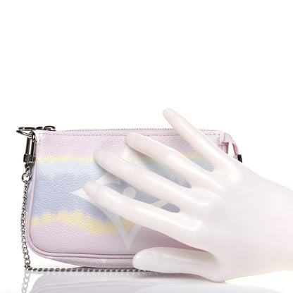 Louis Vuitton Monogram Escale Mini Pochette Accessories Pastel 2 of 10