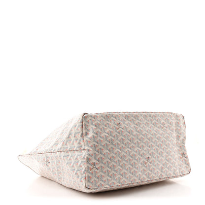 Goyard Goyardine Saint Louis Claire Voie GM White Pink 5 of 12