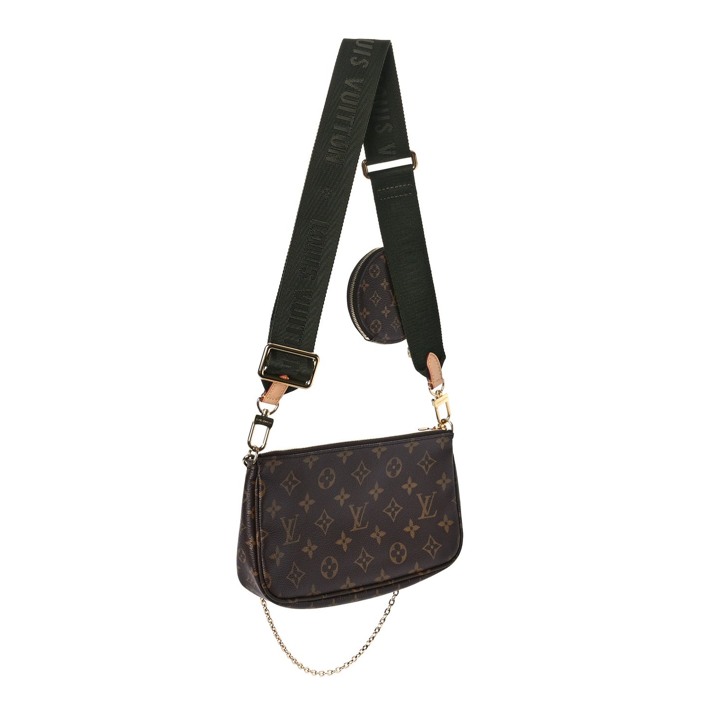 Monogram Multi Pochette Accessories Kaki