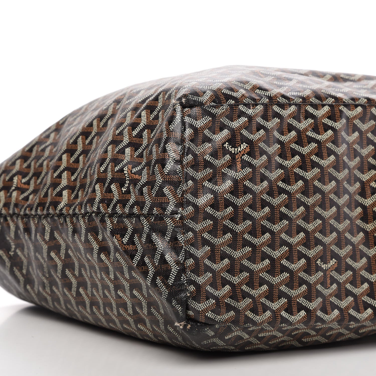 Goyard Goyardine Saint Louis GM Black Gold 8 of 13