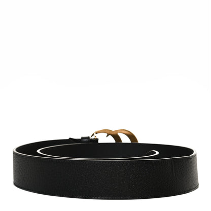 Gucci Textured Calfskin Double G 40mm Belt 90 36 Black 2 of 4