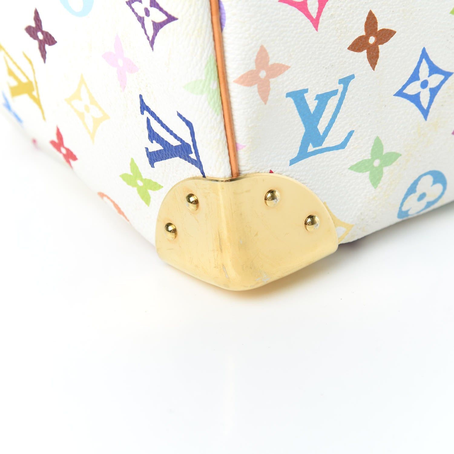 Louis Vuitton Monogram Multicolor Speedy 30 White 9 of 14