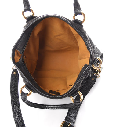 Louis Vuitton Denim Neo Cabby MM Black 4 of 8