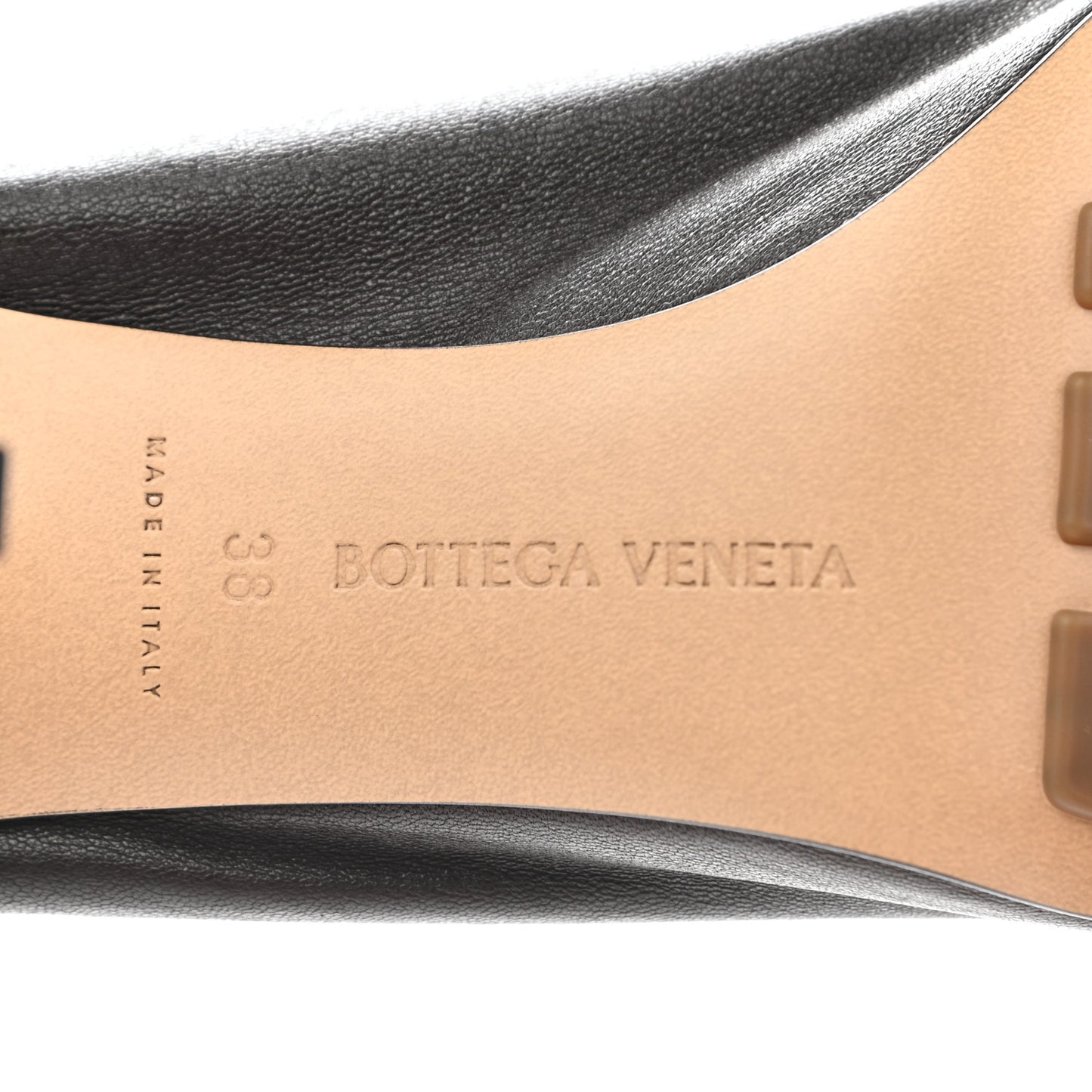 Nappa Square Toe Slip-On Mule Sandals 38 Brown