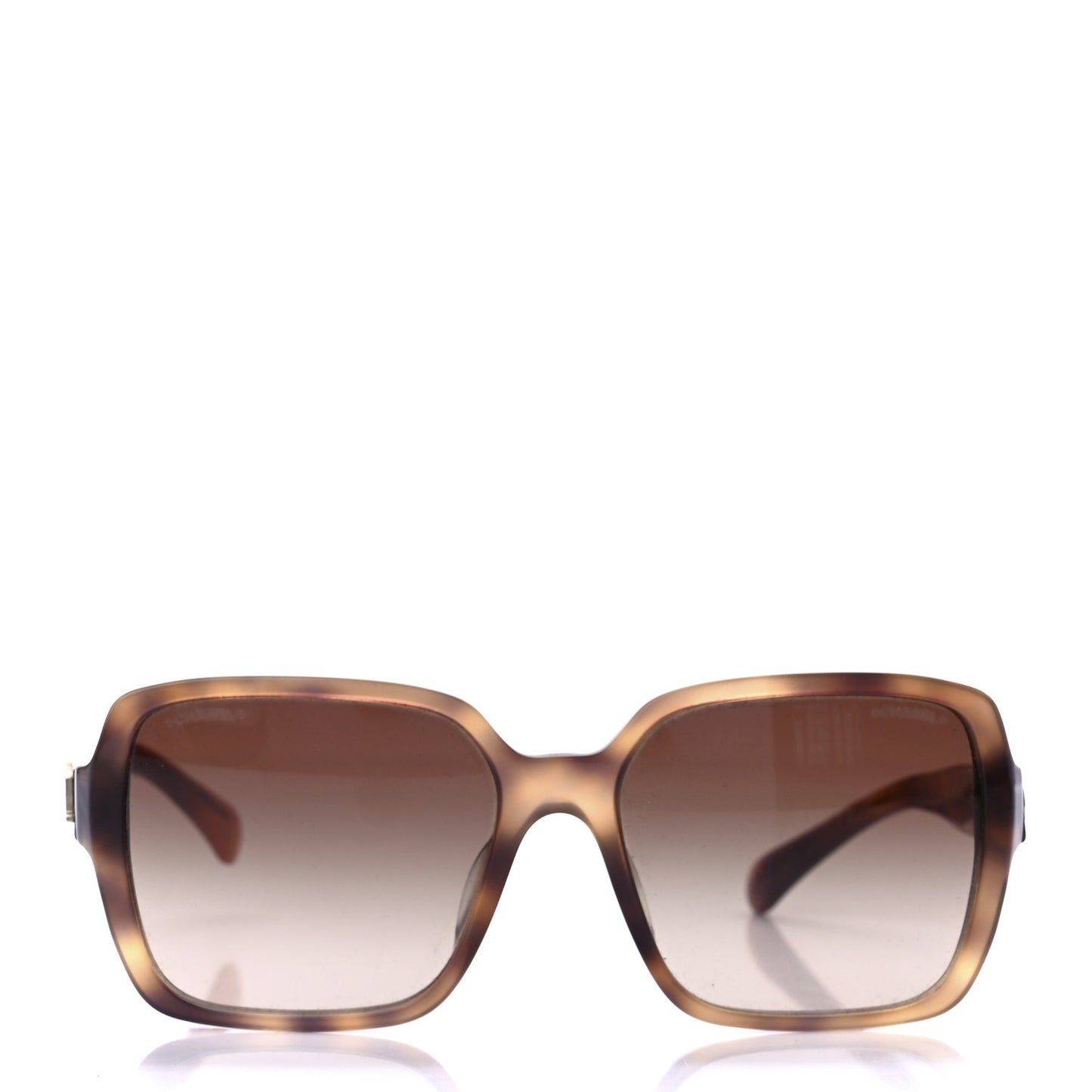 Acetate Polarized Square Sunglasses 5408-A Brown