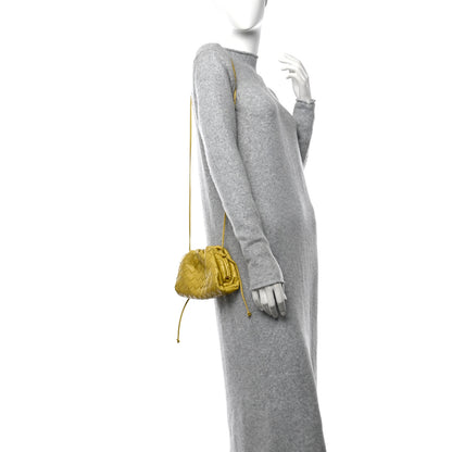 Bottega Veneta Nappa Intrecciato The Mini Pouch Buttercup 2 of 10