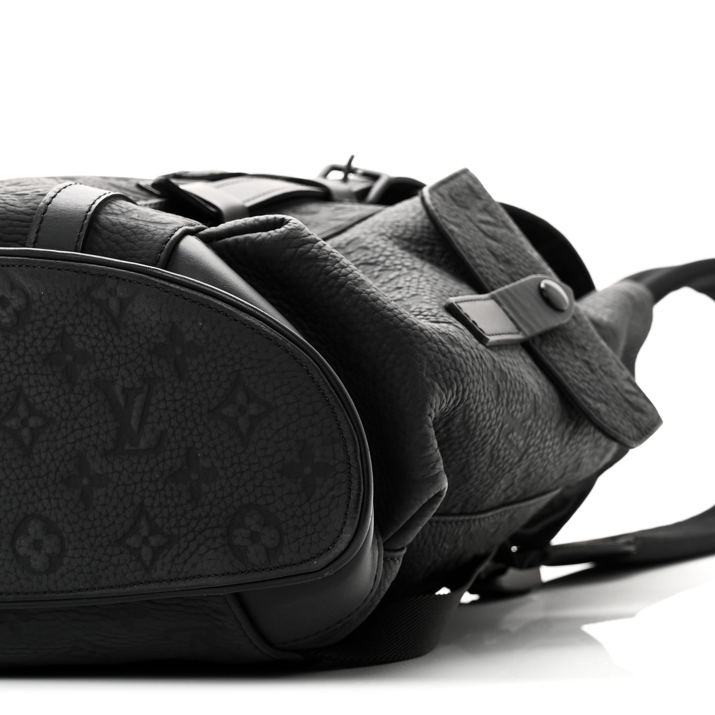 Taurillon Monogram Christopher PM Backpack Black