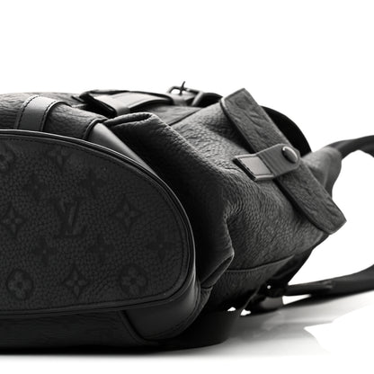 Louis Vuitton Taurillon Monogram Christopher PM Backpack Black 9 of 9