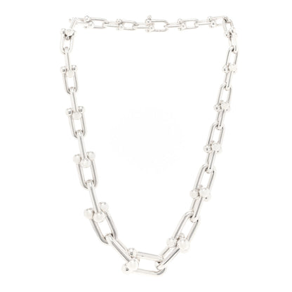 Tiffany Sterling Silver HardWear Graduated Link Necklace 2 of 3