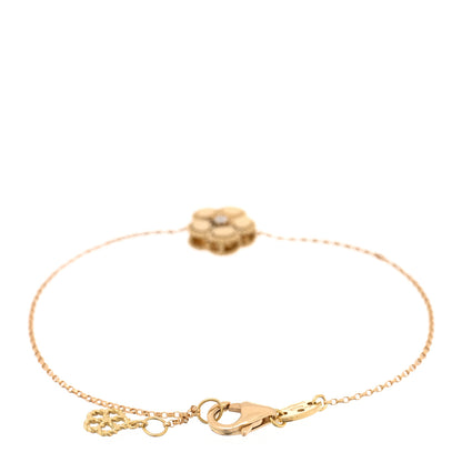 Roberto Coin 18K Yellow Gold Diamond Daisy Chain Bracelet 2 of 3