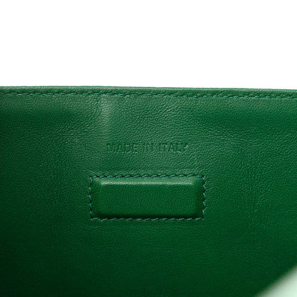 Christian Dior Grained Calfskin Diorever Flap Green 7 of 15