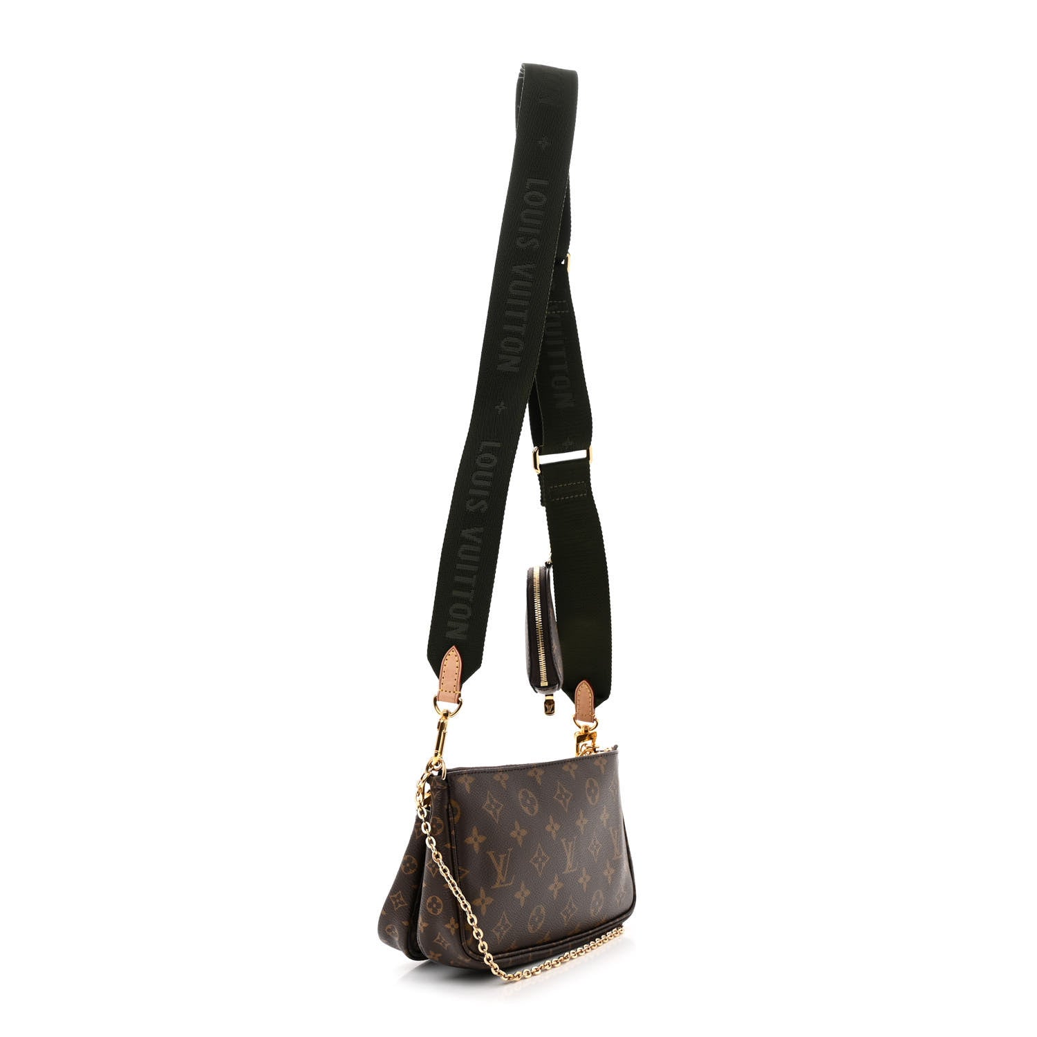 Louis Vuitton Monogram Multi Pochette Accessories Kaki 3 of 14