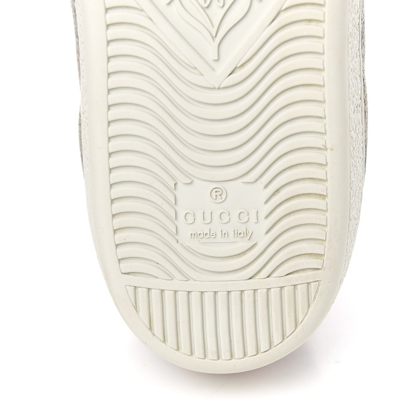 GG Supreme Monogram Womens Ace Low-Top Sneaker 38.5 Beige