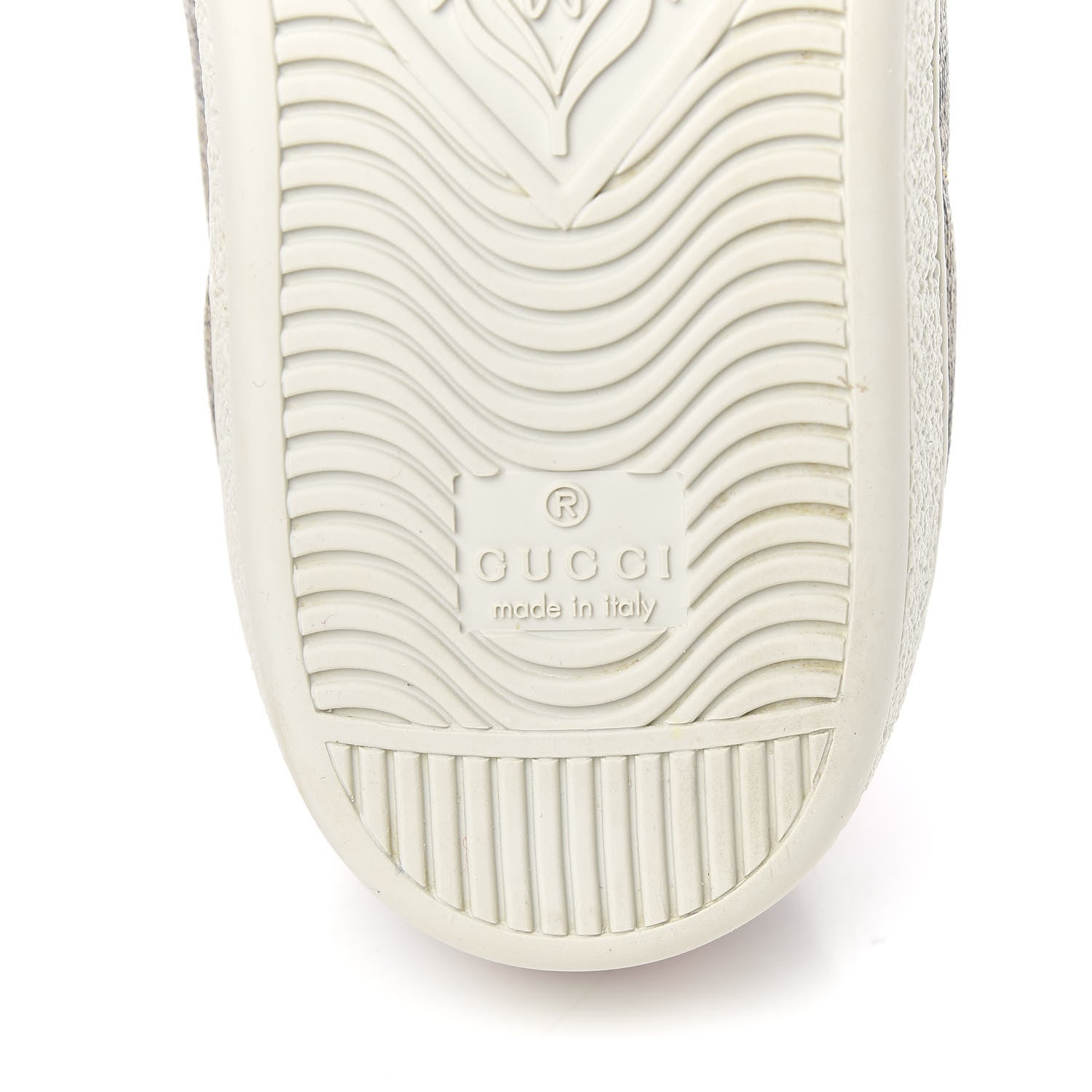 Gucci GG Supreme Monogram Womens Ace Low-Top Sneaker 38.5 Beige 6 of 10