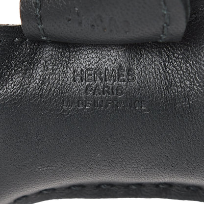 Hermes Milo Lambskin Grigri Rodeo Horse Bag Charm PM Vert Cypress 3 of 5