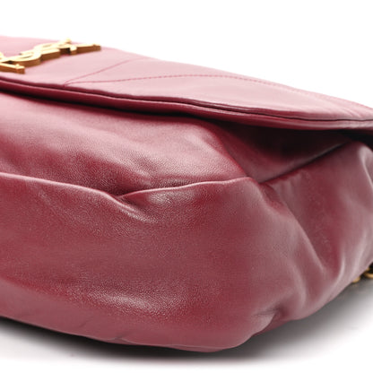 Saint Laurent Lambskin Matelasse Monogram Large Jamie 4.3 New Dark Bordeaux 10 of 10