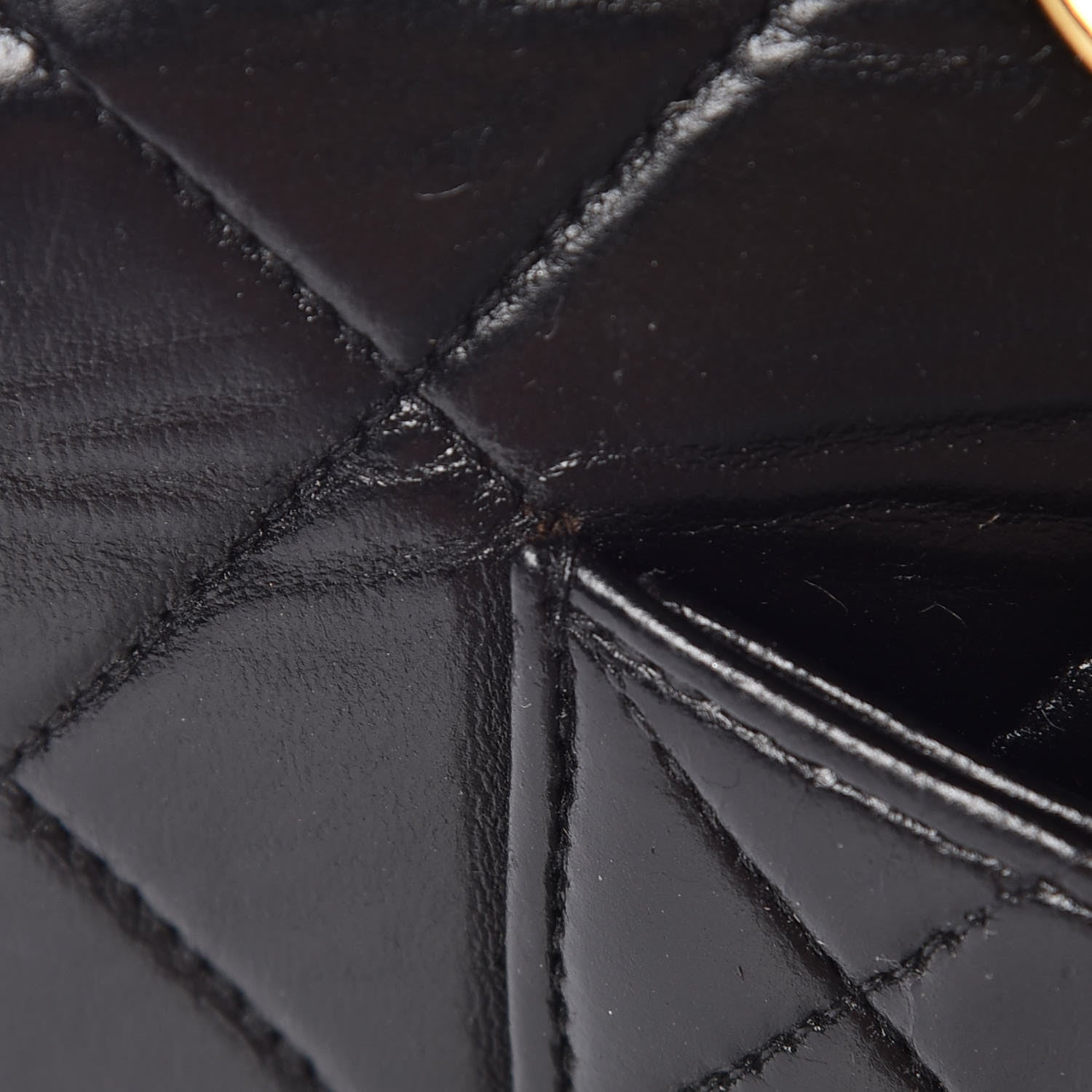 Chanel Lambskin Quilted Jumbo Single Flap Black 16 of 16