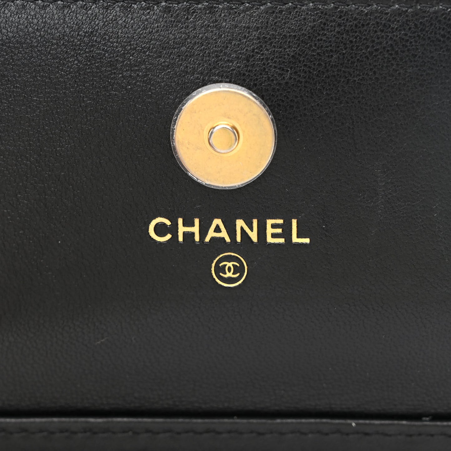 Lambskin Quilted Chanel 19 Clutch With Chain Black