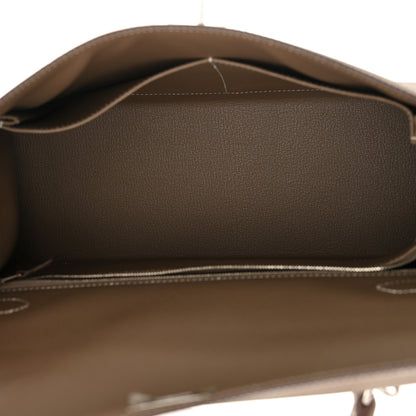 Hermes Epsom Kelly Sellier 32 Etoupe 5 of 10