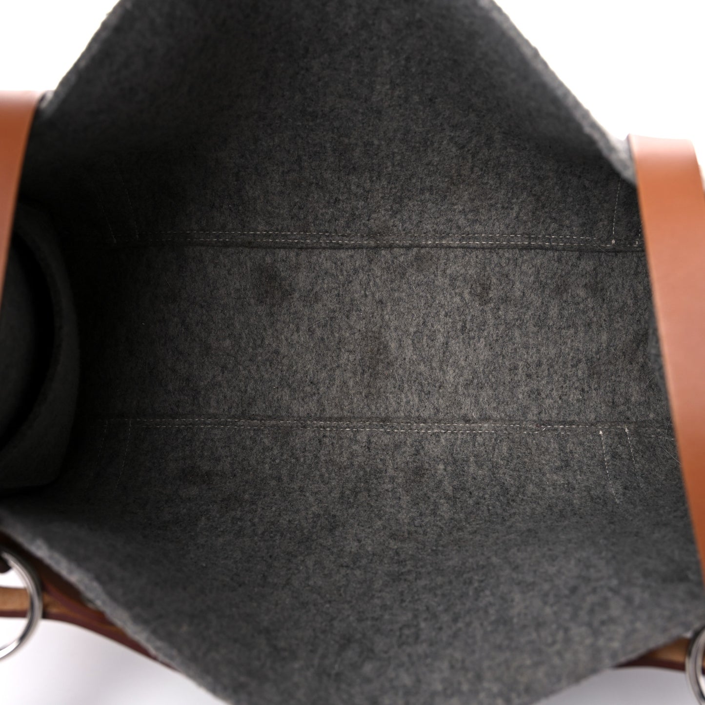 Feutre Vache Hunter Cabalicol Tote Gris Clair Gold