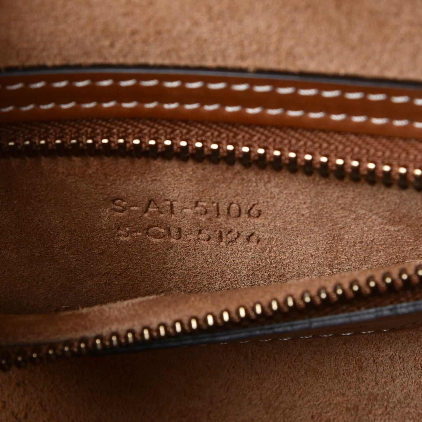 Natural Calfskin Micro Luggage Tan