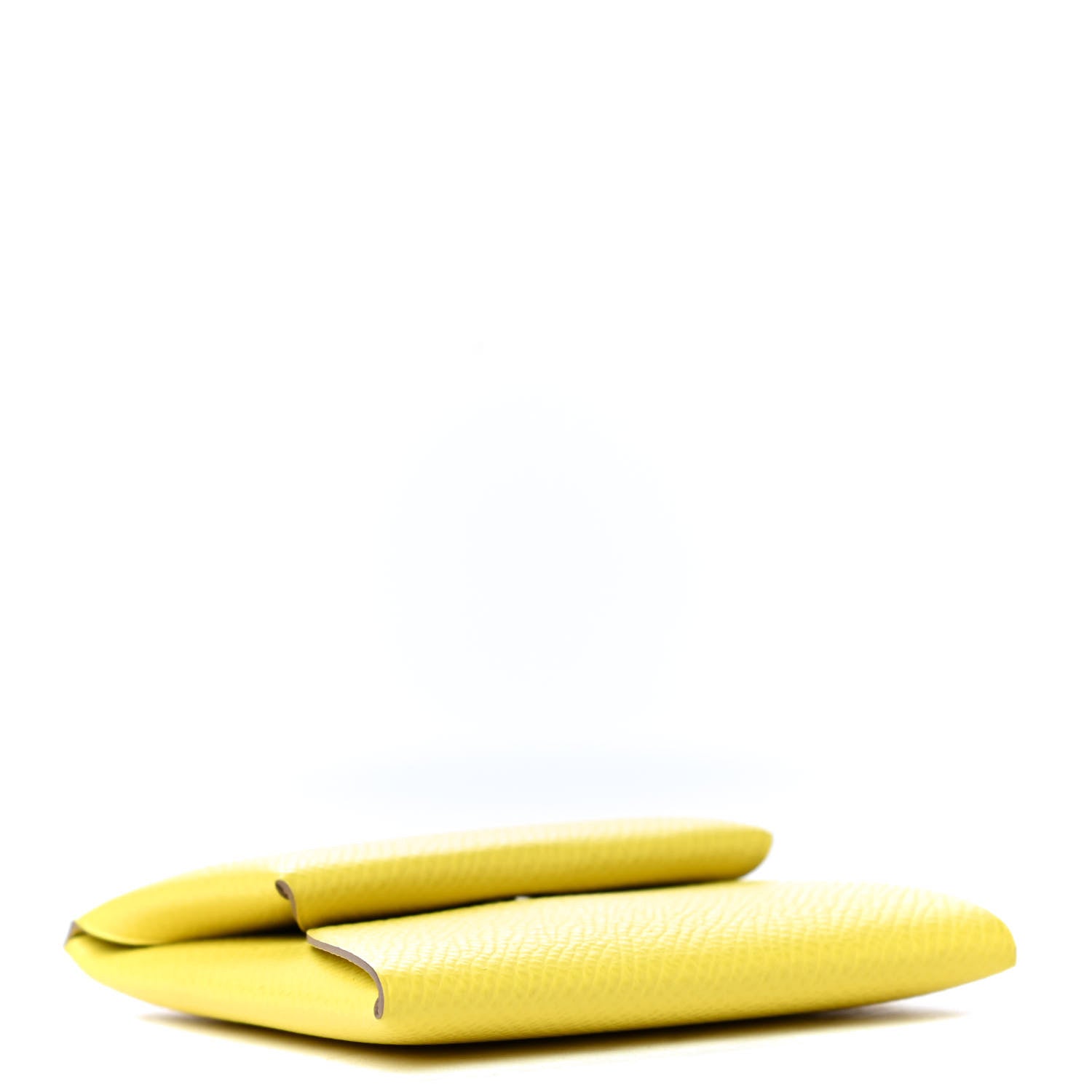 Hermes Epsom Bastia Coin Purse Lime 3 of 4
