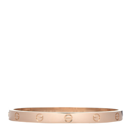 Cartier 18K Yellow Gold LOVE Bracelet 19 3 of 8