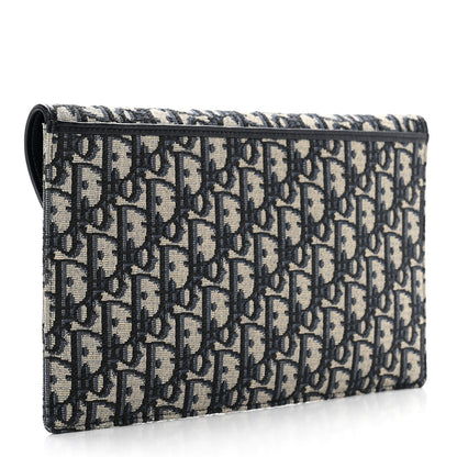 Christian Dior Oblique Bobby Pouch Blue 3 of 7