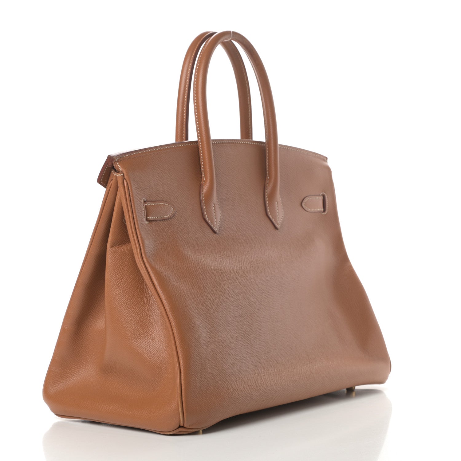Hermes Courchevel Birkin 35 Gold 3 of 17