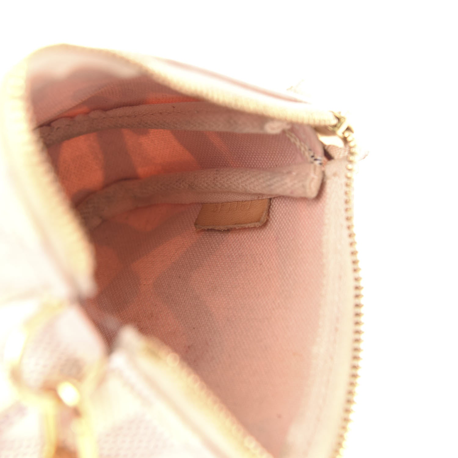 Louis Vuitton Damier Azur Tahitienne Mini Pochette Accessories 6 of 10